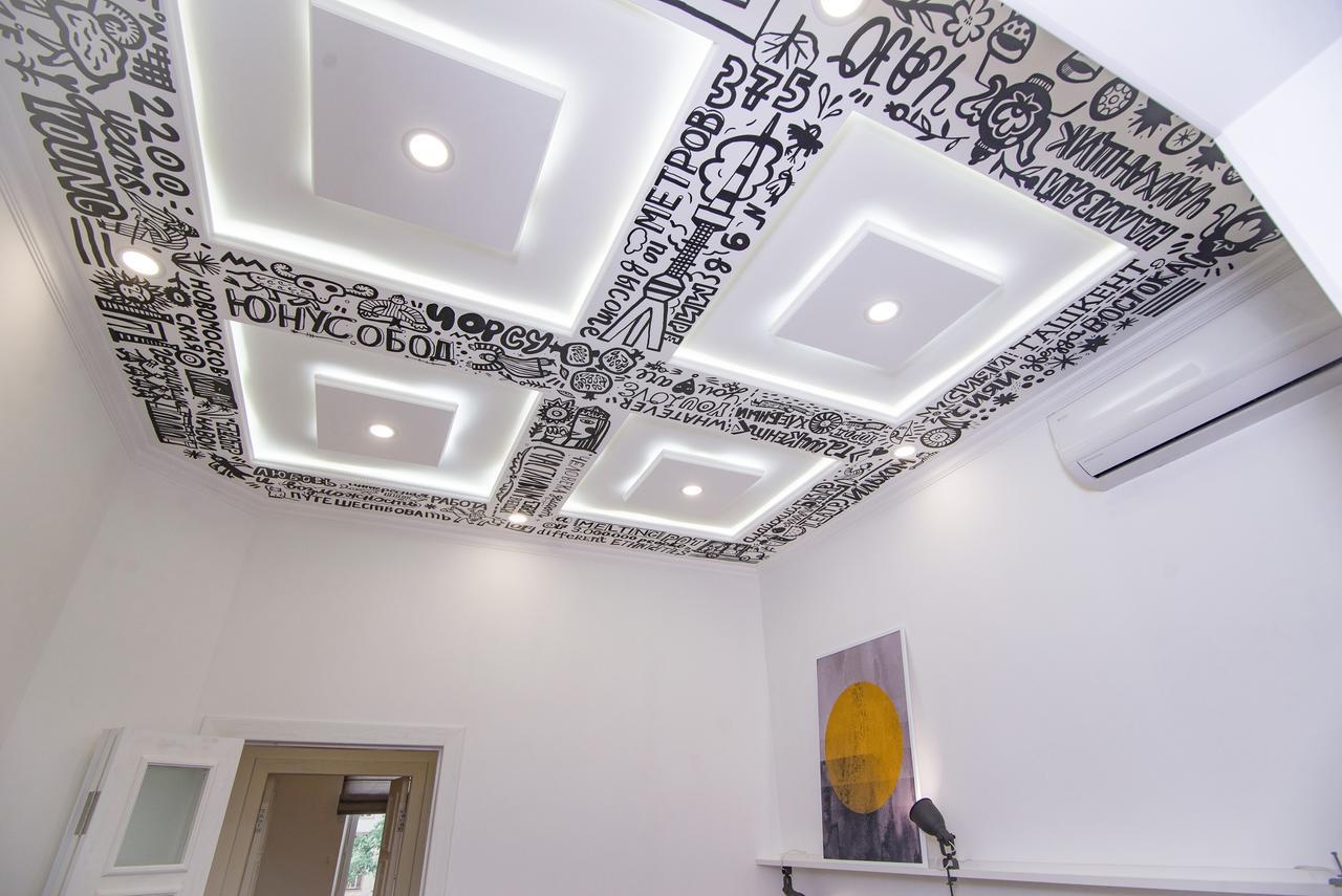 Art Apartment Tashkent Luaran gambar